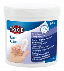 Trixie Ear Cleaner, 50 шт. цена и информация | Средства по уходу за животными | kaup24.ee