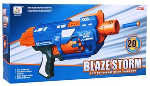 Пистолет Blaze Storm Pistol Gun Blue цена и информация | Игрушки для мальчиков | kaup24.ee