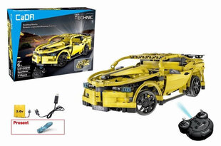 R/C võidusõiduauto 419 EE, kollane hind ja info | Poiste mänguasjad | kaup24.ee