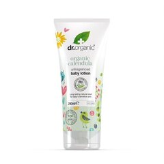 Ihupiim saialillega lastele Dr. Organic, 200 ml hind ja info | Laste ja ema kosmeetika | kaup24.ee