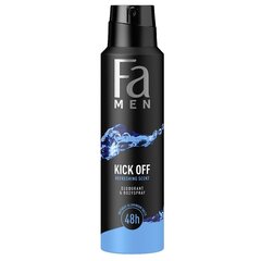 Deodorant meestele FA Men Kick Off 48h, 150 ml hind ja info | Deodorandid | kaup24.ee