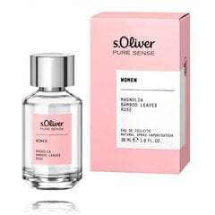 Tualettvesi s.Oliver Pure Sense Woman EDT naistele, 30 ml цена и информация | Женские духи | kaup24.ee