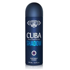 Deodorant Cuba Men's Shadow Deodorant Body Spray, 200 ml hind ja info | Deodorandid | kaup24.ee