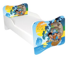 Кровать с матрасом AMI 61, 140x70 см цена и информация | Детские кровати | kaup24.ee