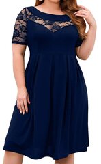 Kleit naistele Gener Plus Size, sinine hind ja info | Kleidid | kaup24.ee