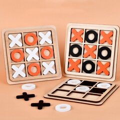 Puidust mäng tic-tac-toe цена и информация | Настольные игры, головоломки | kaup24.ee