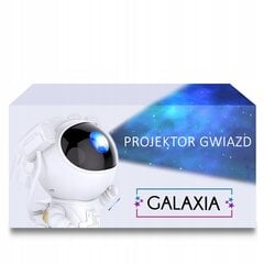 3D galaktika- ja täheprojektor Galaxia valge hind ja info | Peokaunistused | kaup24.ee