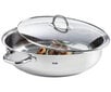 Fissler Edelstahl Bräter 38 cm pann, roostevaba teras, ovaalne (8,8 L - Ø 38 cm) hind ja info | Pannid | kaup24.ee