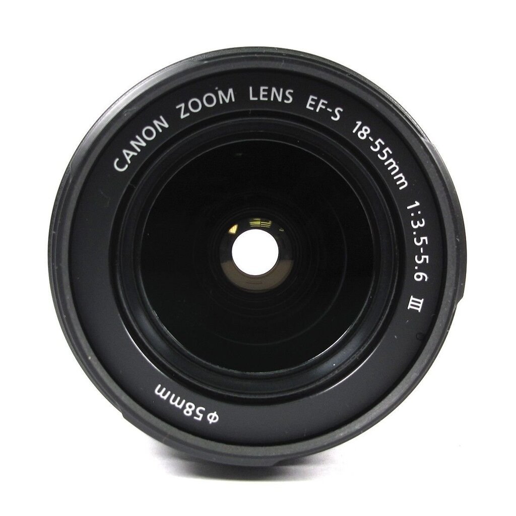 Canon EF-S 18-55mm f/3.5-5.6 III, valge karp цена и информация | Objektiivid | kaup24.ee