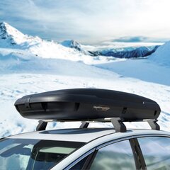 Auto katuseboks, 400 l, kahepoolne цена и информация | Багажники на крышу | kaup24.ee