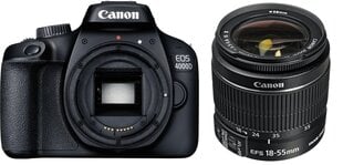 Canon EOS 4000D 18-55 IS II цена и информация | Цифровые фотоаппараты | kaup24.ee