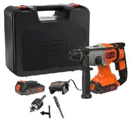 Аккумуляторный перфоратор SDS Black&Decker BCD900E2K цена и информация | Перфораторы | kaup24.ee