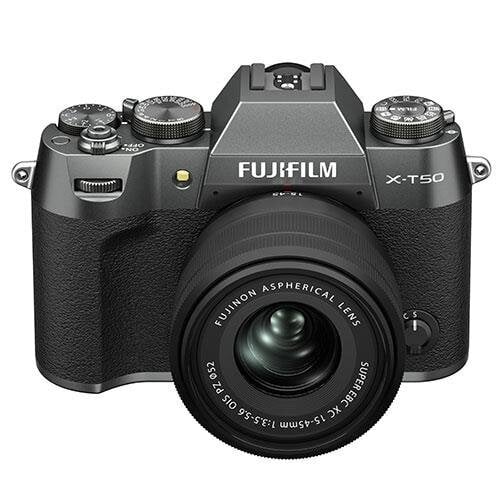 Fujifilm X-T50 + XC 15-45mm F3.5-5.6 OIS PZ Charcoal Silver цена и информация | Fotoaparaadid | kaup24.ee