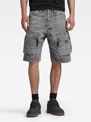 Lühikesed teksapüksid G-STAR Denim Cargo Loose Grey D24442 D537 G324 560023272 hind ja info | Meeste lühikesed püksid | kaup24.ee