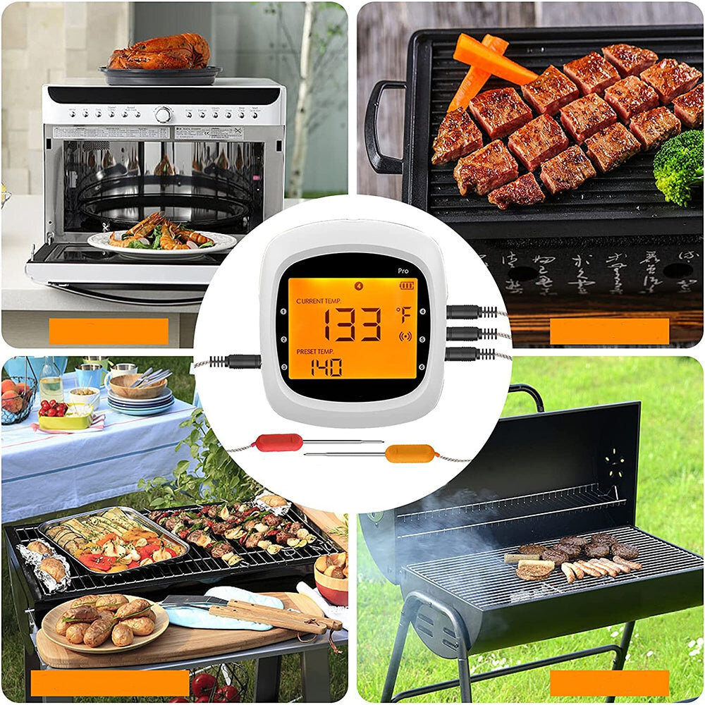 Juhtmeta BBQ termomeeter "Easy BBQ Pro" StoreGD hind ja info | Elektrigrillid | kaup24.ee