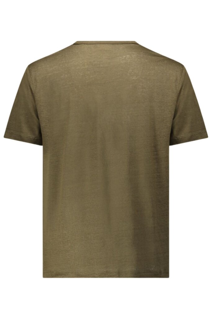 Meeste Gant Linen Ss T-särk linane khaki värvi T-särk цена и информация | Meeste T-särgid | kaup24.ee