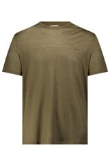 Meeste Gant Linen Ss T-särk linane khaki värvi T-särk hind ja info | Meeste T-särgid | kaup24.ee