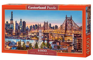 CASTORLANDi pusle 4000 tükki Tere õhtust New York – Õhtu New Yorgis 138x68cm ProLine hind ja info | Pusled | kaup24.ee