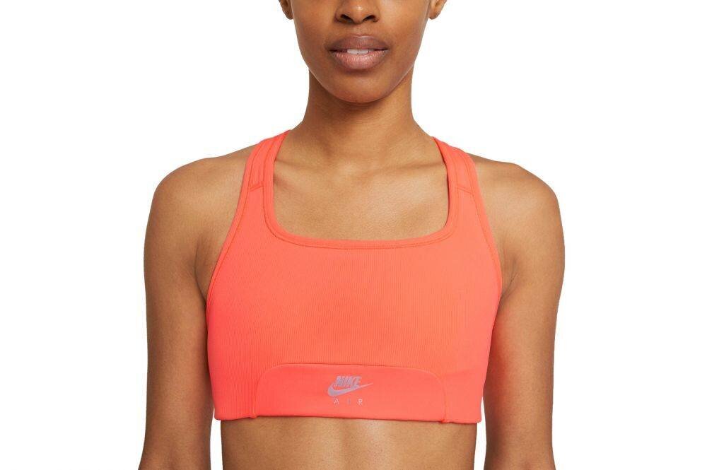 Nike Dri-Fit Swoosh Medium-Support spordirinnahoidja naistele цена и информация | Rinnahoidjad | kaup24.ee