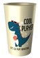 Plastist tass Dinosaurus korvpall lapsele 250 ml kerge цена и информация | Joogipudelid | kaup24.ee