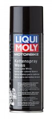 LIQUI MOLY Motorbike Chain Lube White 0.4L hind ja info | Eriotstarbelised määrdeõlid ja -vedelikud | kaup24.ee