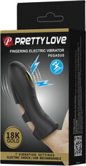 Vibraator Pretty Love Shocking Finger Vibe Pegasus, must hind ja info | Vibraatorid | kaup24.ee