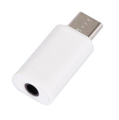 iLike AX6 USB-C (Type-C) kuni 3.5mm Audio Female AUX adapter Valge (OEM) hind ja info | USB jagajad, adapterid | kaup24.ee