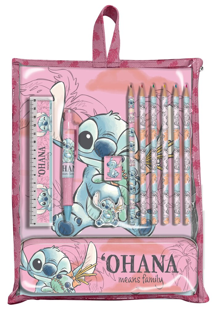 STITCH kaasaskantav kirjatarvete komplekt цена и информация | Kirjatarbed | kaup24.ee