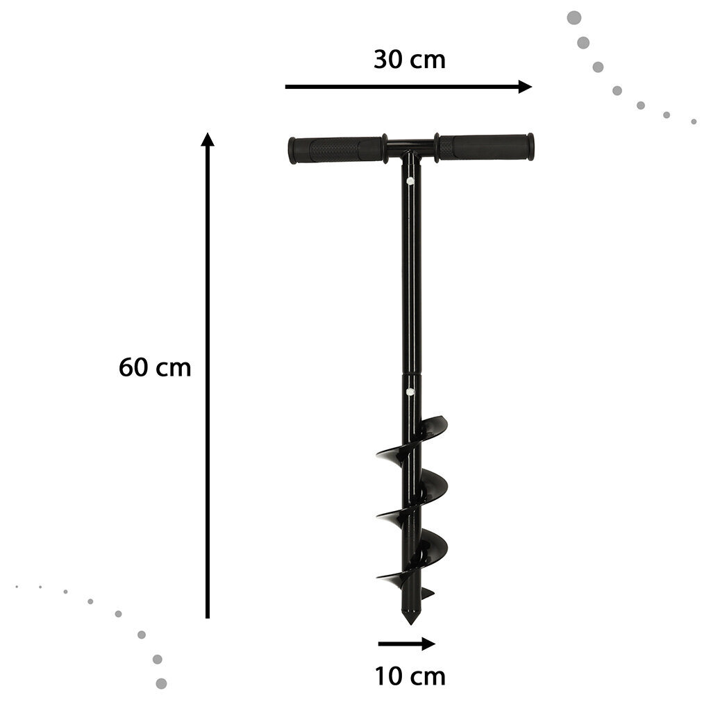 Käsitsi aiatrell, 60x10cm цена и информация | Aiatööriistade lisatarvikud | kaup24.ee