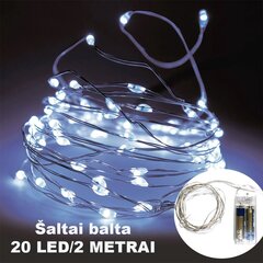 Garlianda 20led, külm valge цена и информация | Гирлянды | kaup24.ee