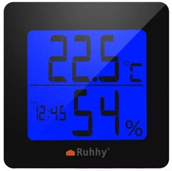 Ruhhy termomeeter/hügromeeter hind ja info | Ilmajaamad, termomeetrid | kaup24.ee