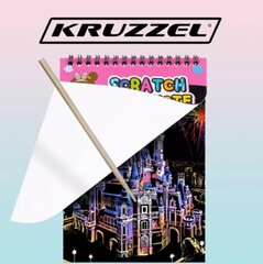 Kruzzel joonistuspaberi komplekt + puidust pliiats 22449 hind ja info | Kunstitarbed, voolimise tarvikud | kaup24.ee