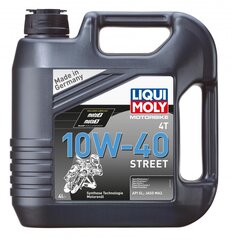 LIQUI MOLY Motorbike 4T 10W40 Street 4L hind ja info | Mootorrataste mootoriõlid | kaup24.ee