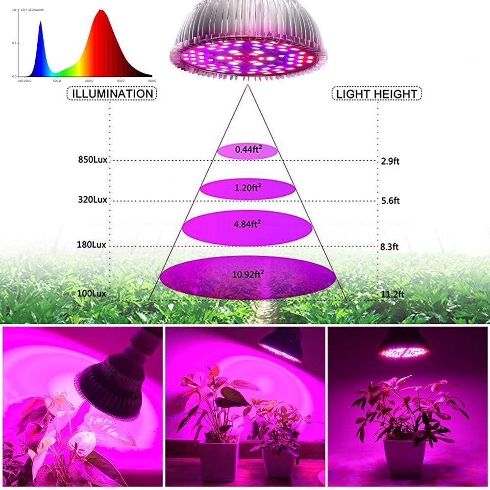 Esbaybulbs L22 LED taimelamp hind ja info | Nutipotid ja taimelambid | kaup24.ee