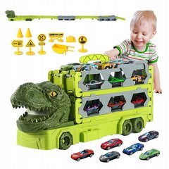 Автовоз с машинками Dinosaur Car цена и информация | Игрушки для мальчиков | kaup24.ee