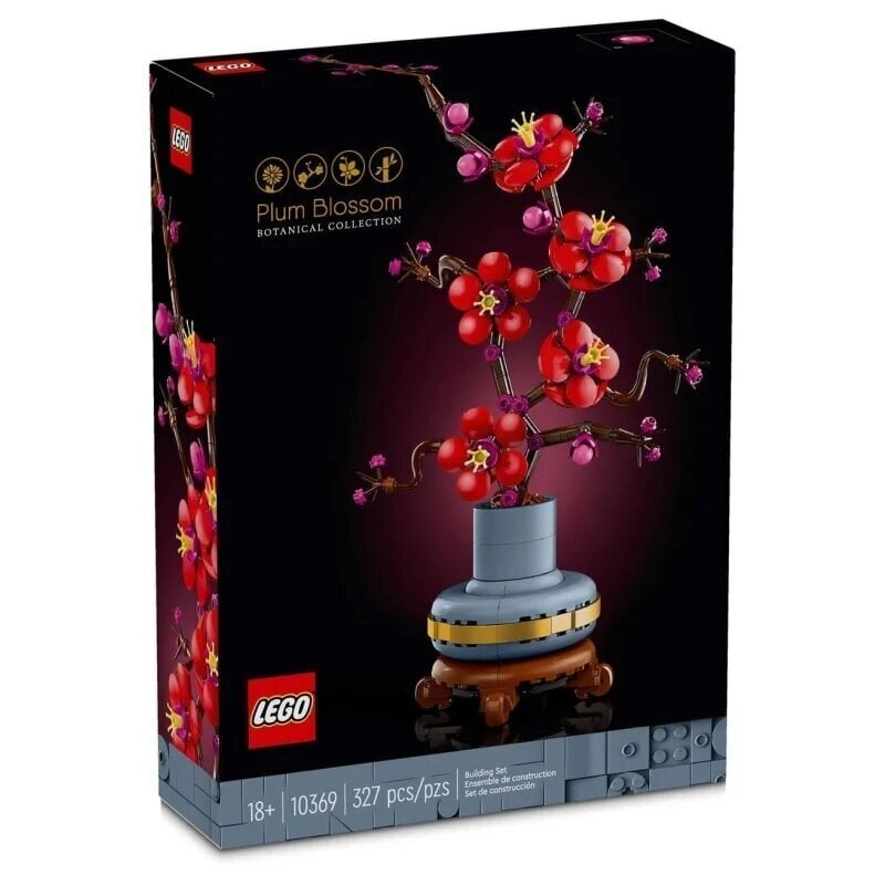 10369 Lego® Botanical Collection Ploomiõied, 327 o. цена и информация | Klotsid ja konstruktorid | kaup24.ee