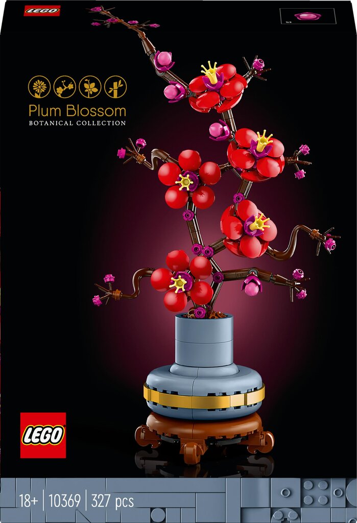 10369 Lego® Botanical Collection Ploomiõied, 327 o. hind ja info | Klotsid ja konstruktorid | kaup24.ee