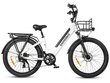 Elektriline linnaratas Samebike RS-A01 Fat Tire, 26", valge цена и информация | Elektrirattad | kaup24.ee