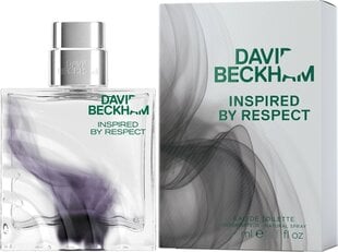 Туалетная вода David Beckham Inspired By Respect EDT для мужчин 40 мл цена и информация | Мужские духи | kaup24.ee