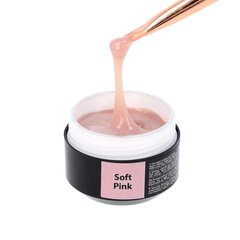 Гель строительный Solid Sincero Salon, Soft Pink, 15 мл цена и информация | Лаки для ногтей, укрепители для ногтей | kaup24.ee