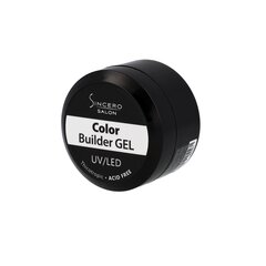 Ehitusgeel Color Sincero Salon, Light Ivory, 15 ml hind ja info | Küünelakid, küünetugevdajad | kaup24.ee