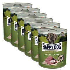 Happy Dog Sensible Pure Neuseeland Monoproteiiniga konserv koertele lambalihaga, 400g x 6tk hind ja info | Konservid koertele | kaup24.ee