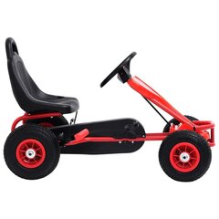 Pedaaliga gokart vidaXL, punane hind ja info | Poiste mänguasjad | kaup24.ee