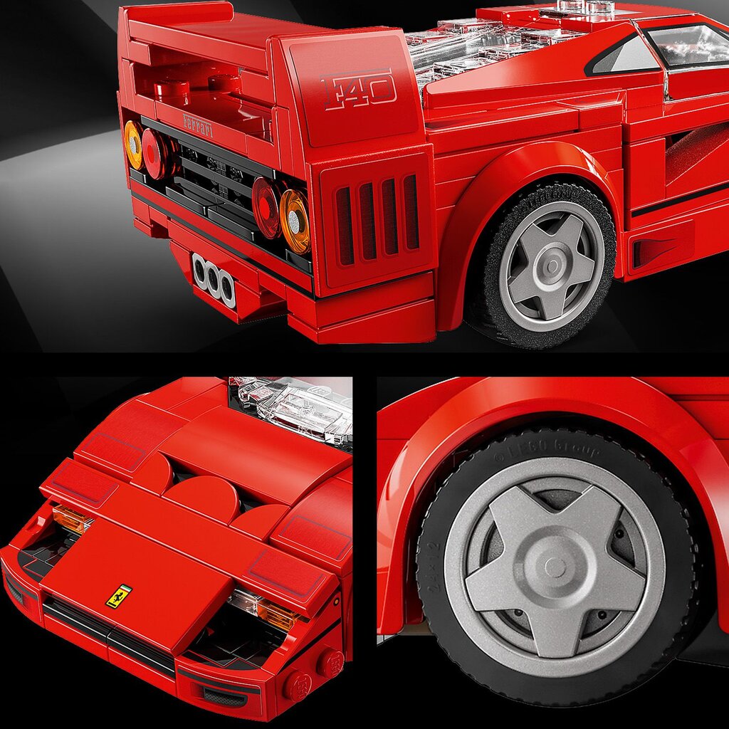 76934 Lego® Speed ​​​​Champions Ferrari F40 superauto, 318 o. hind ja info | Klotsid ja konstruktorid | kaup24.ee