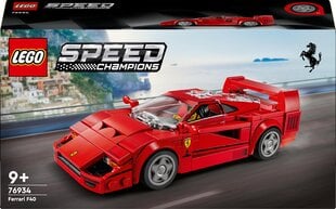 76934 LEGO® Speed Champions Суперавтомобиль Ferrari F40 цена и информация | Конструкторы и кубики | kaup24.ee