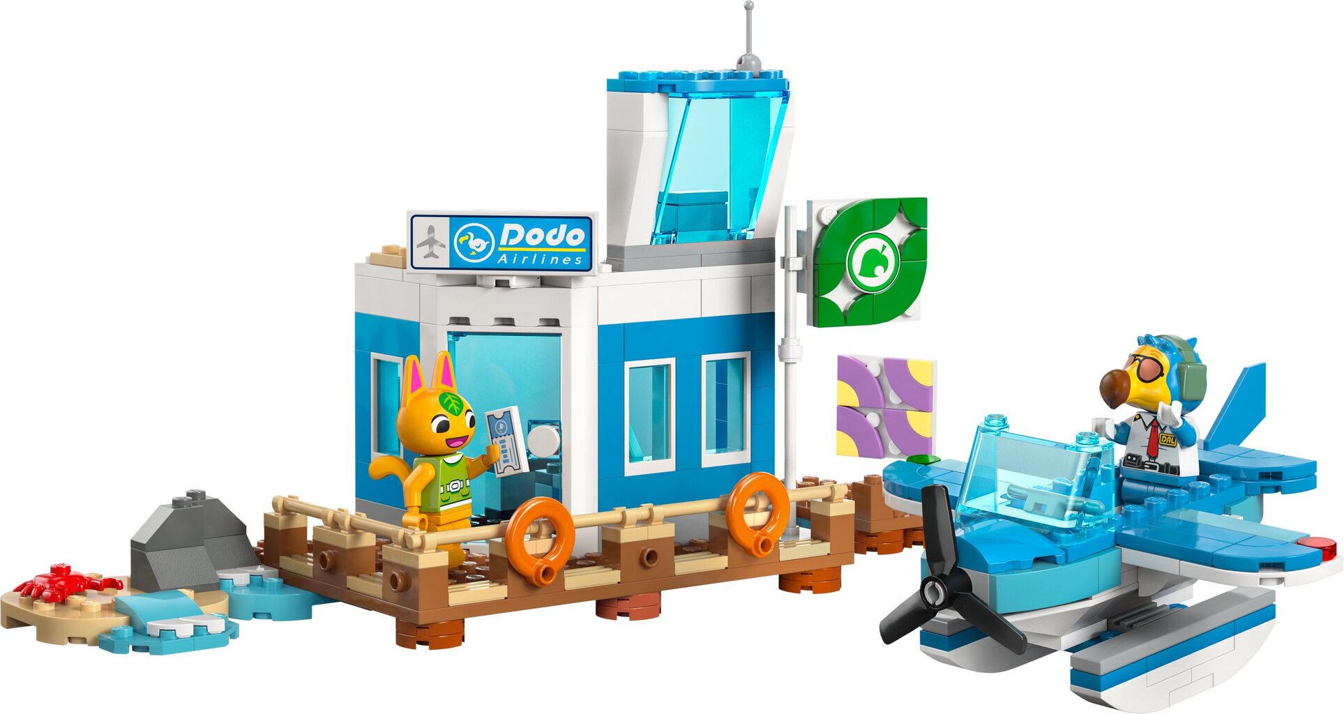 77051 Lego® Animal Crossing Lennake koos Dodo lennufirmaga, 292 o. hind ja info | Klotsid ja konstruktorid | kaup24.ee