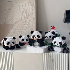 '2200-osaline Panda ehitusklotside komplekt – hariv 3D-mõistatus, praktiline ehitusmänguasi, ideaalne teismelistele ja täiskasvanutele, ideaalne pühadekink või koolipreemia' hind ja info | Poiste mänguasjad | kaup24.ee