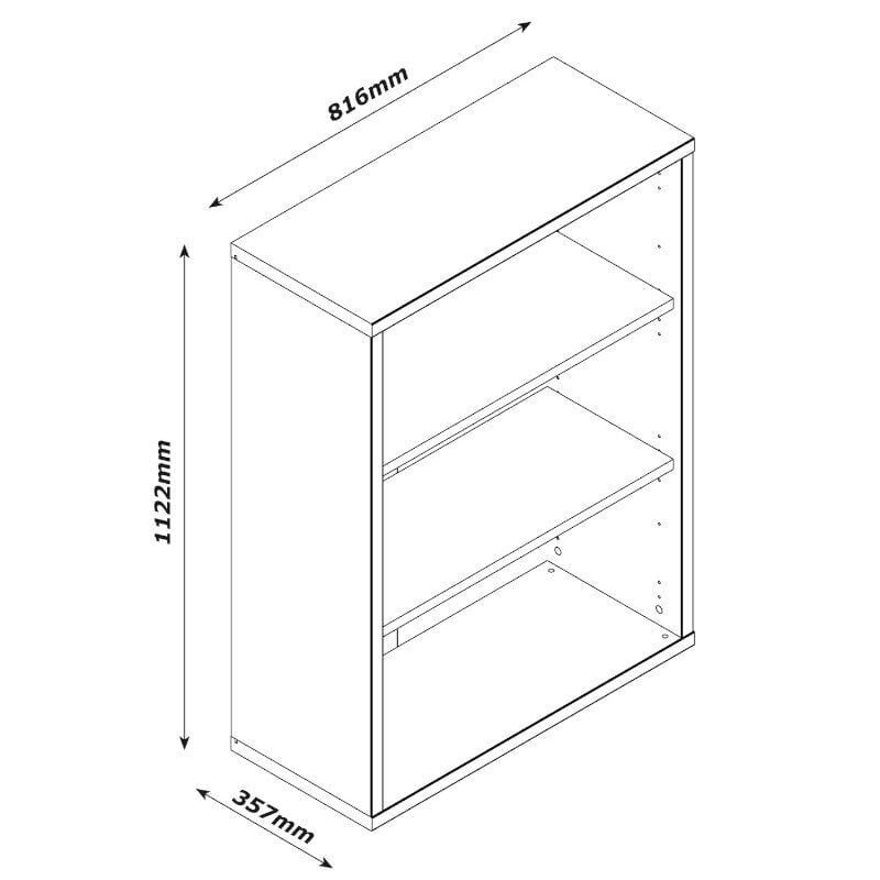 Riiul Aatrium Disegno, pruun цена и информация | Riiulid | kaup24.ee