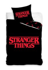 STRANGER THINGS voodipesu komplekt 150 x 210 + 50 x 60 cm hind ja info | Beebide ja laste voodipesu | kaup24.ee