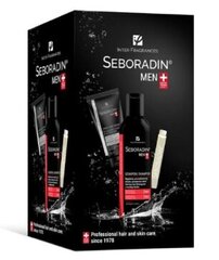 Seboradin, Meeste Jõulukomplekt Ampullid Men Forte 14 x 5,5 ml + Kreem 50 ml + Šampoon 200 ml hind ja info | Viimistlusvahendid juustele | kaup24.ee